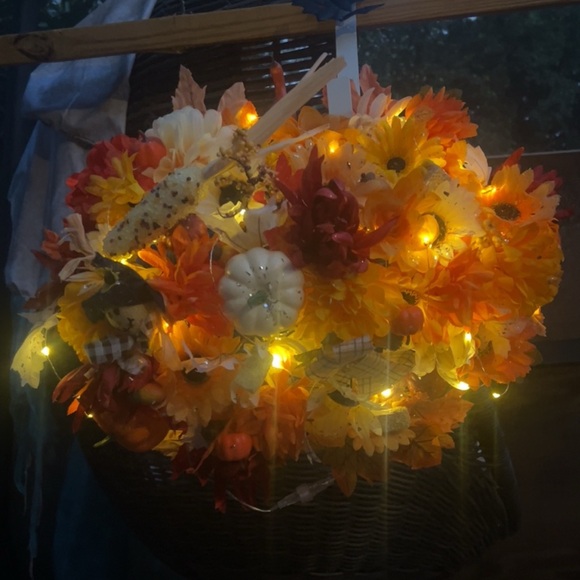 Pumpkin wreath. - Picture 5 of 7